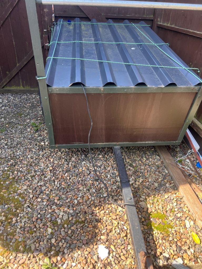 Trailer 5ftx4ft with metal cover