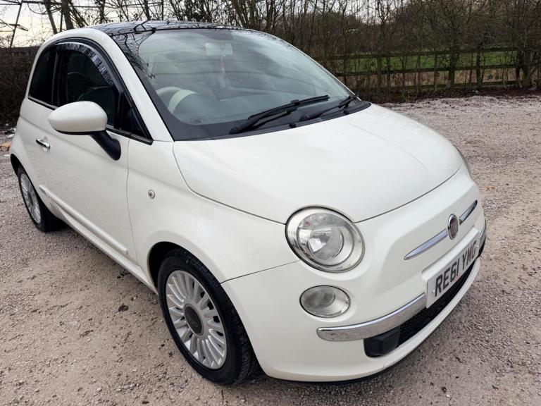 2011 Fiat 500 0.9 TwinAir Lounge 3dr Dualogic HATCHBACK PETROL Automatic
