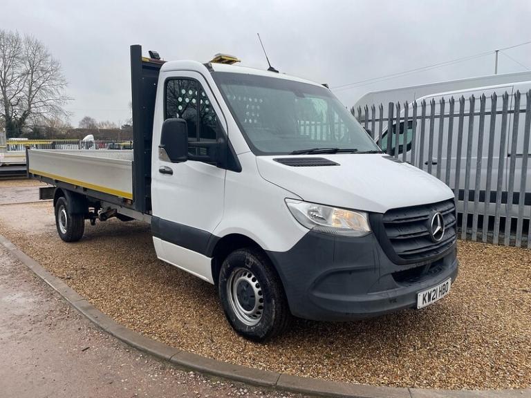 2021 Mercedes-Benz Sprinter 315 2.0 CDI Progressive L3 LWB DROPSIDE - WHITE Dropside Diesel Manual