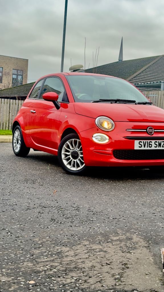 Fiat, 500, Hatchback, 2016, Manual, 1242 (cc), 3 doors