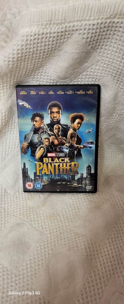 Black Panther DVD – Marvel Studios, Good Condition