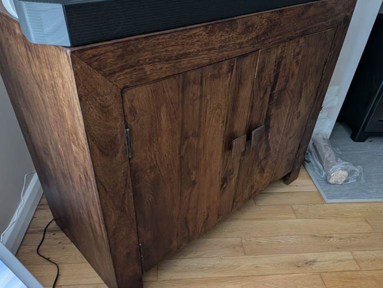 Sideboard - Dark Mango Wood (Bookcase also available, advertised separately)