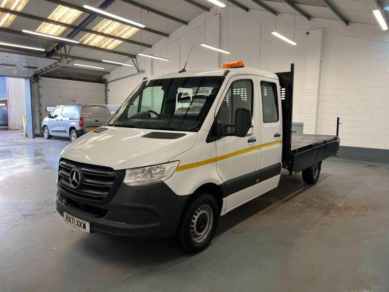 2021 Mercedes-Benz Sprinter 3.5t Progressive Crew Cab Tipper CHASSIS CAB DIESEL Manual