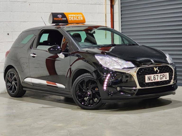 CITROEN DS3 ; 1.2 PETROL; 80 BHP; CONNECTED CHIC; 5 DOOR; 5 SPEED MANUAL; BLACK;
