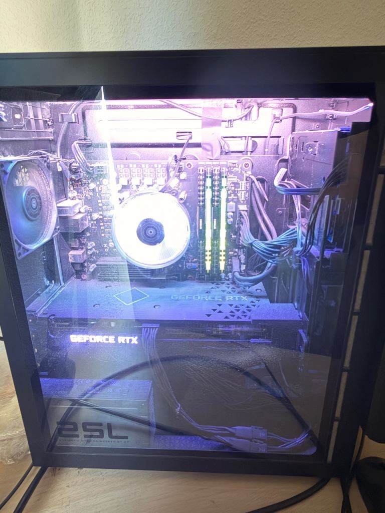 Omen 25L Gaming PC - NVIDIA GeForce RTX 3070, AMD Ryzen 7 5700G, 32GB RAM