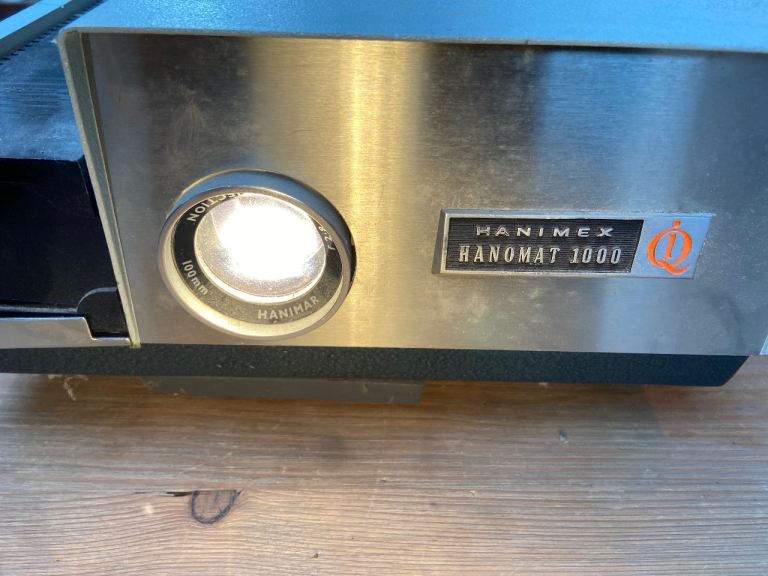 Vintage slide projector