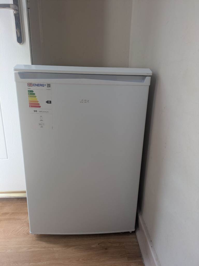 LOGIK under counter fridge - great condition 