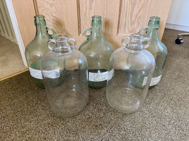 Demijohns x5 