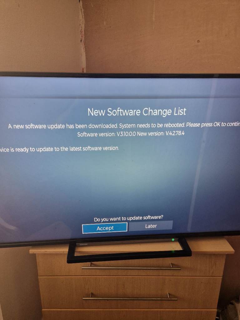 Toshiba tv 