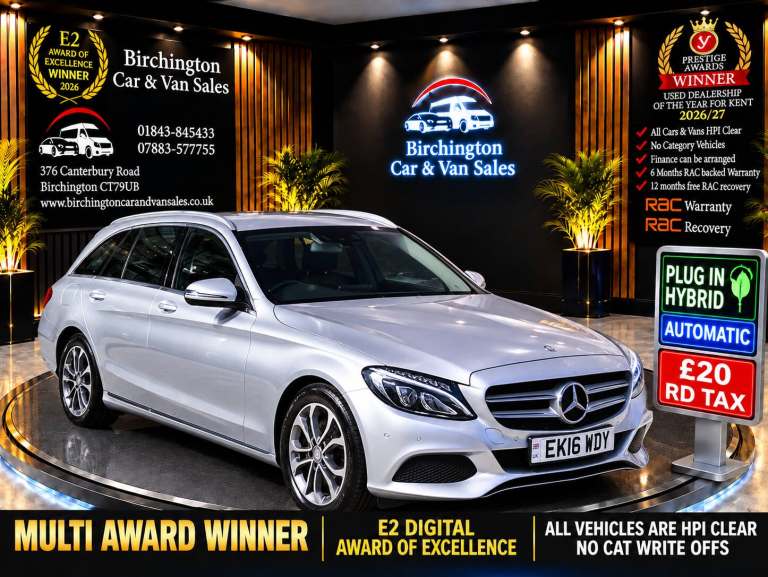 2016 Mercedes-Benz C Class C350e SPORT AUTO **79950 MILES** (£20 RD TAX)) VGC PLUG IN PETROL HYBR...