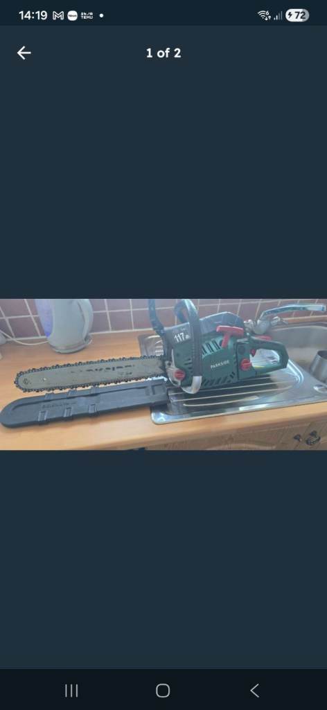 Parkside chainsaw 