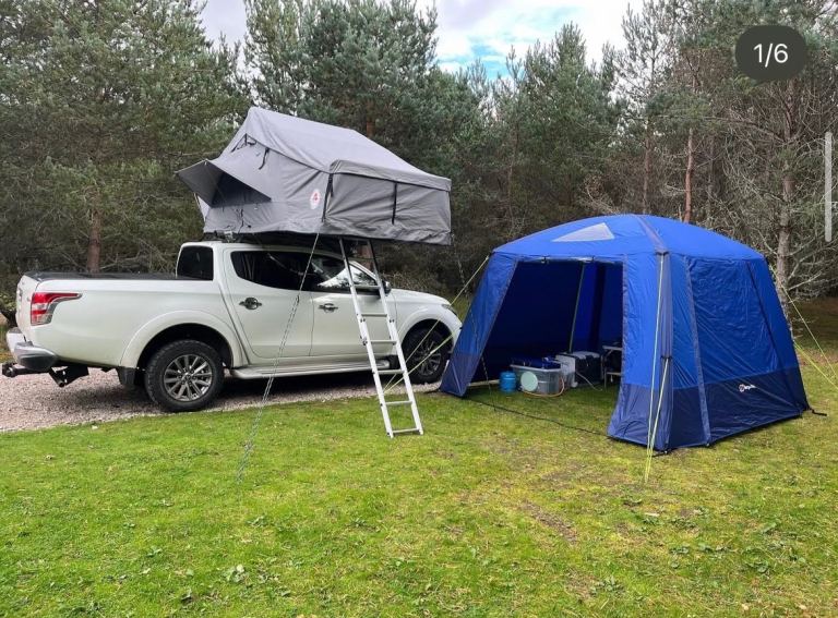 Tuff Trek Roof Tent and Berghaus Air Shelter