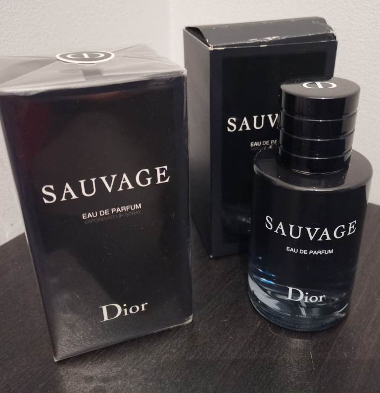 Sauvage 60ml Eau De Parfum Spray - New / Sealed + 60ml Used