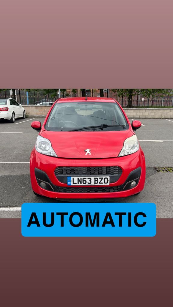 Peugeot, 107, Hatchback, 2013, Semi-Auto, 998 (cc), 5 doors