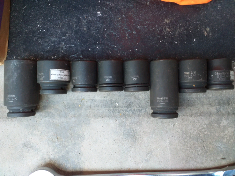 3/4" Impact sockets