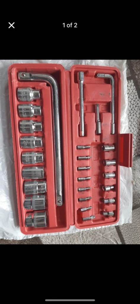 27 piece socket set brand new 