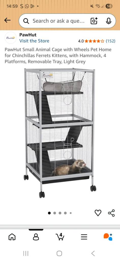 Rat cage for free 