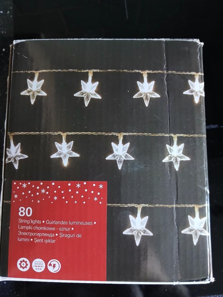 80 LED string lights 