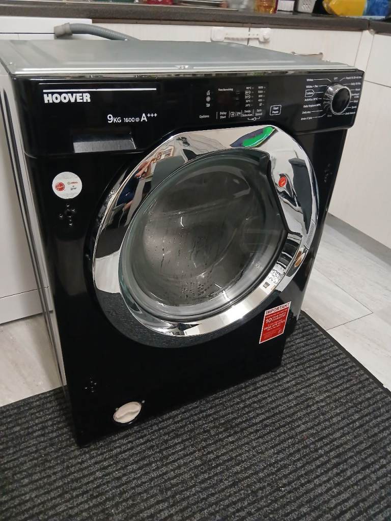Hoover 9kg integrated washing machine 