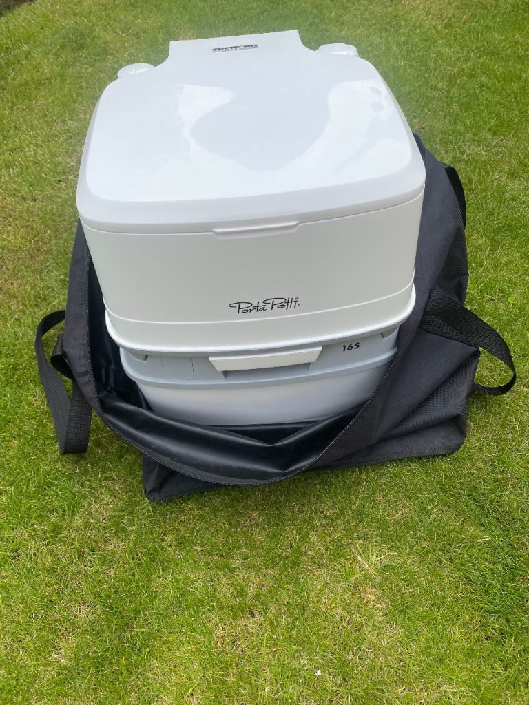 Thetford Porta Potti 165 White Portable Camping Toilet
