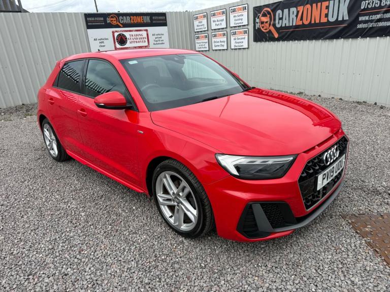 2019 Audi A1 1.0 TFSI 30 S line Sportback 5dr Petrol Manual Euro 6 (s/s) (116 ps) Hatchback Petro...