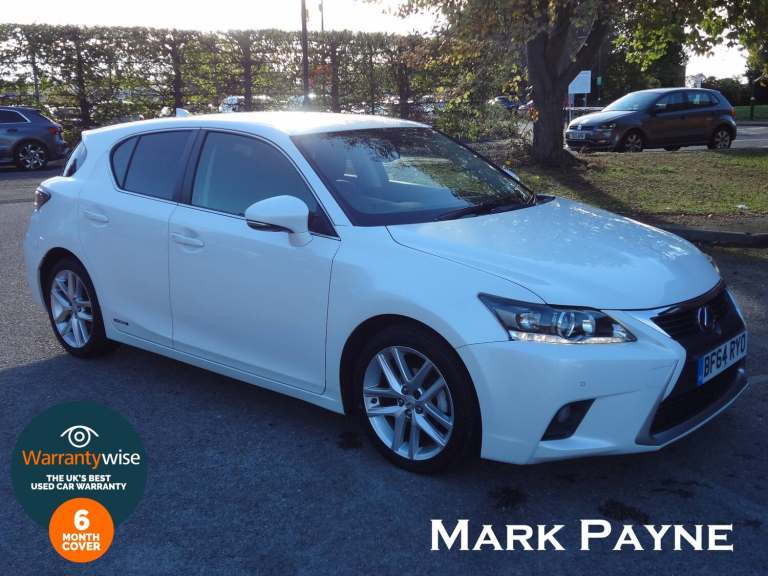 2014 Lexus CT 200h 1.8 Luxury 5dr CVT Auto HATCHBACK Petrol/Electric Hybrid Automatic