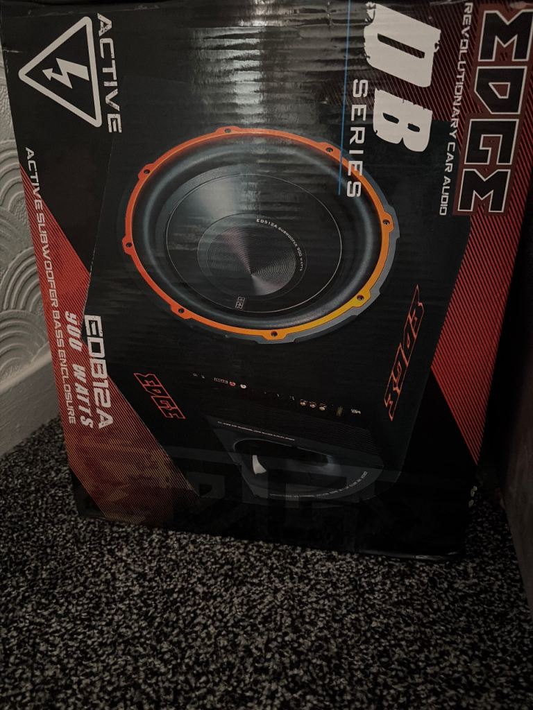 Edge 12 subwoofer 