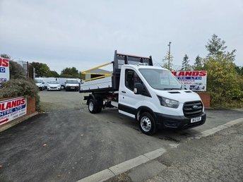 2021 ON 21 PLATE FORD TRANSIT 350 LEADER TDCI TRW RWD DIESEL TIPPER 53K ULEZ