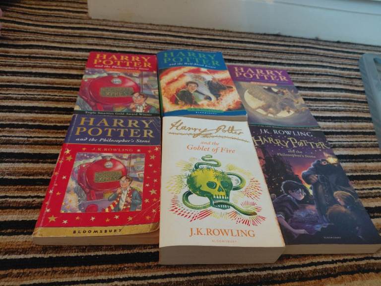 Harry pottet books £1 for 6