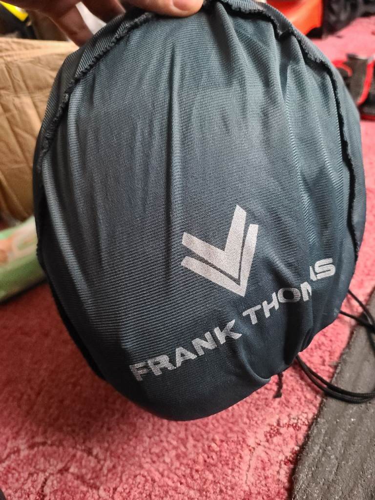  Frank Motorcycle Helmet Thomas FT36SV Cherry Helmet Black Size S