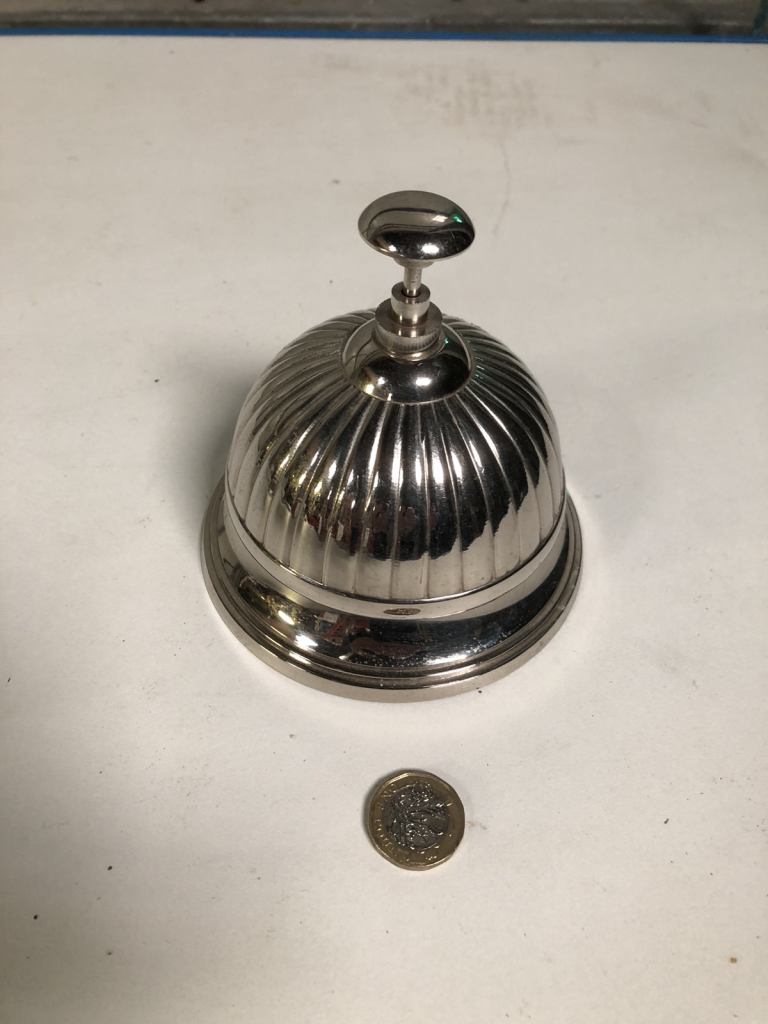 Large hotel desk bell