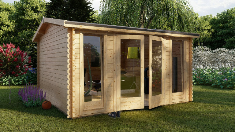 Log Cabin EVE 3.9mx3m in 40mm