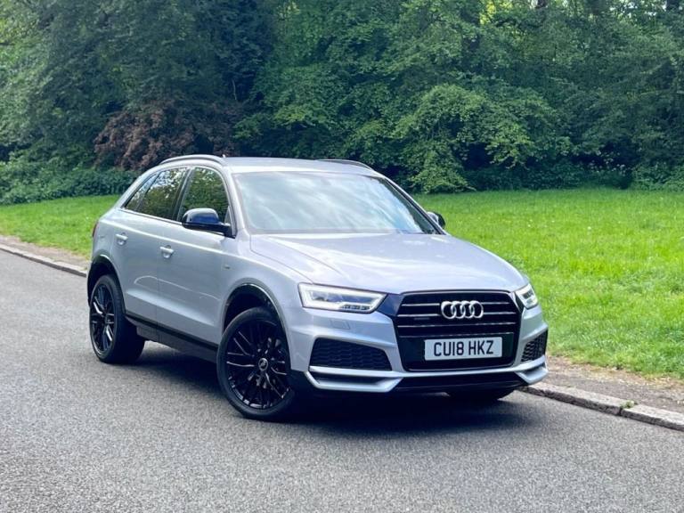 2018 18 AUDI Q3 2.0 TDI BLACK EDITION SUV 5DR AUTO DIESEL S TRONIC QUATTRO EURO 