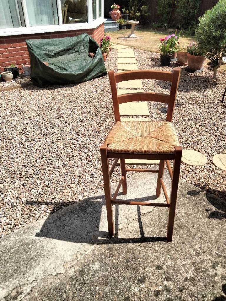 Bar Stool with woven seat9