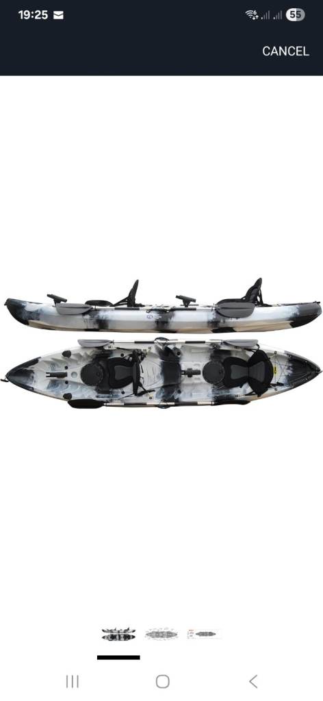 Fishing kayak