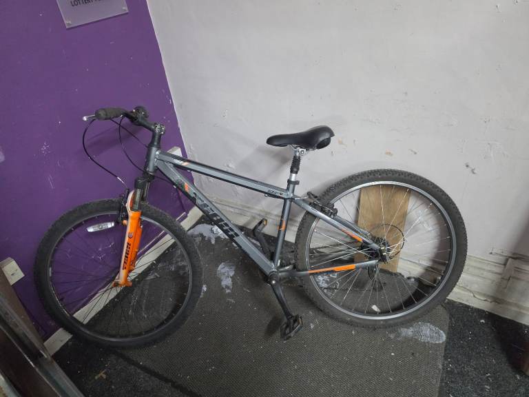 Tiger Zebulon Adventure Mountain Bike – Grey/Orange, Good Condition