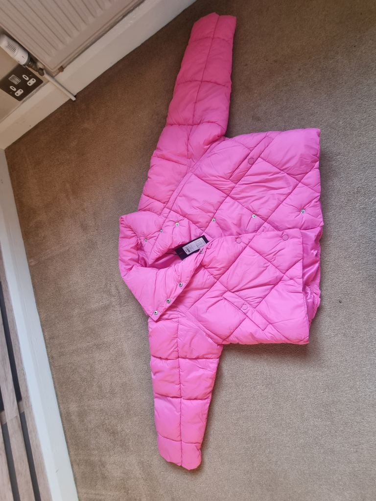 Only crop puff jacket 