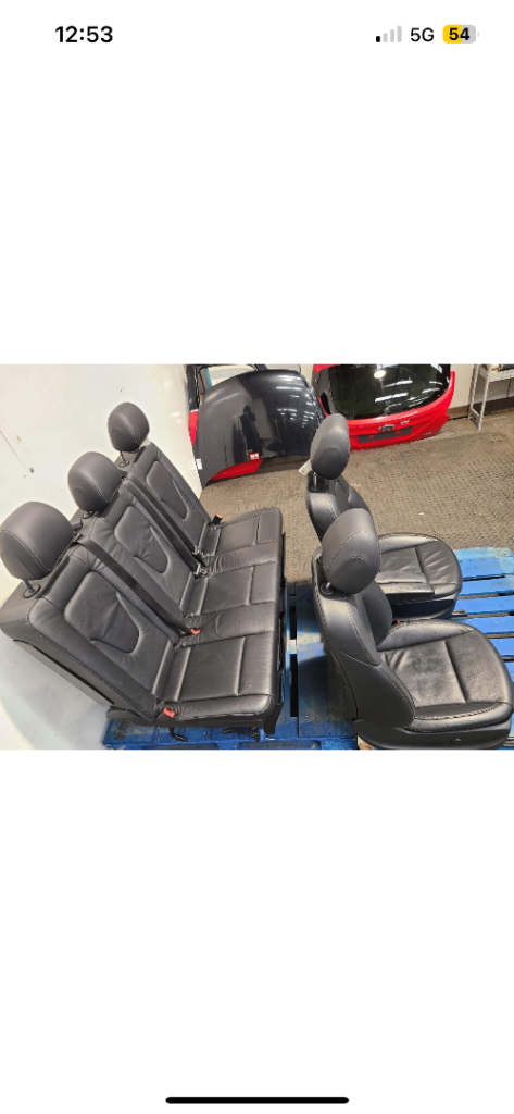 Mercede v class Marco Polo seats bed