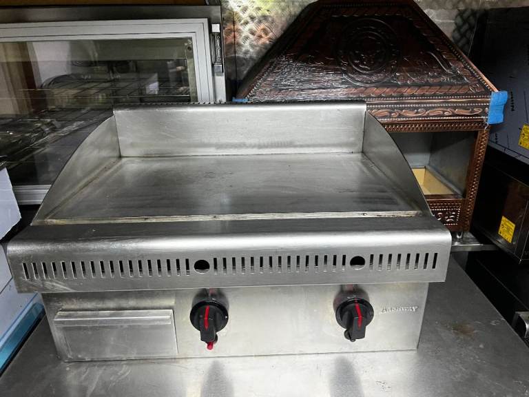 ARCHWAY Commercial Stainless Steel Gas Griddle - CATERING CAFE KEBAB CHICKEN RESTAURANT SHOP