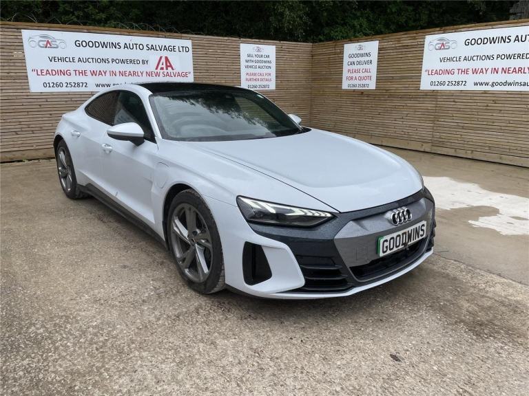 2024 AUDI E-TRON GT QUATTRO ELECTRIC DIRECT DRIVE DAMAGED REPAIRABLE SALVAGE