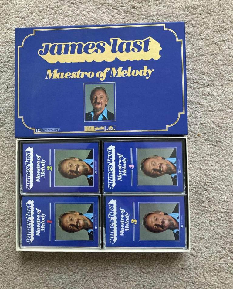 James Last four-cassette box set - Maestro of Melody