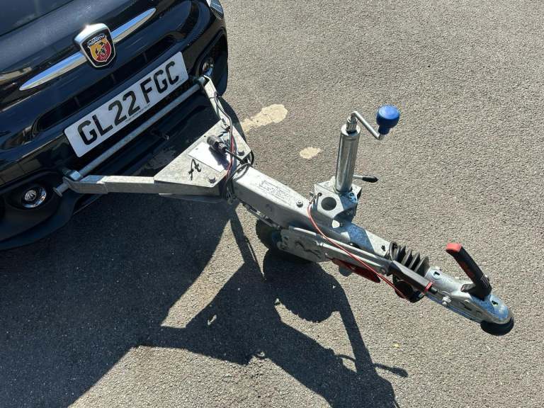 2022 Abarth 595C Turismo Convertible, Leather,Motorhome Tow Car (Braked) A Frame