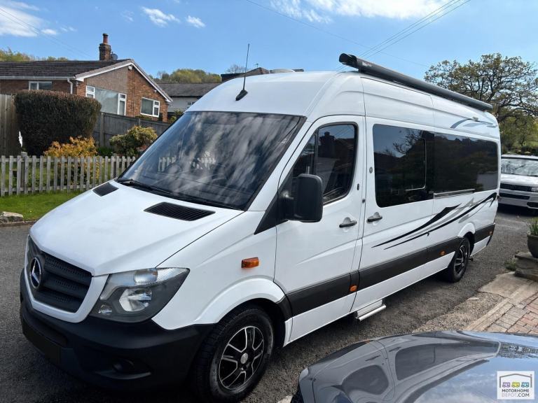 Mercedes Sprinter Campervan Manual 2 Berth 2 Seatbelt For Sale