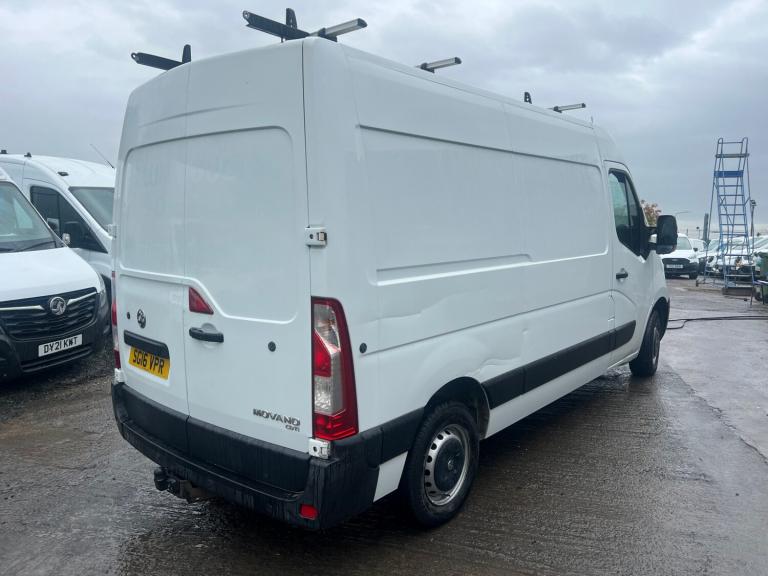 2016 Vauxhall Movano 2.3 CDTI H2 Van 125ps PANEL VAN Diesel Manual