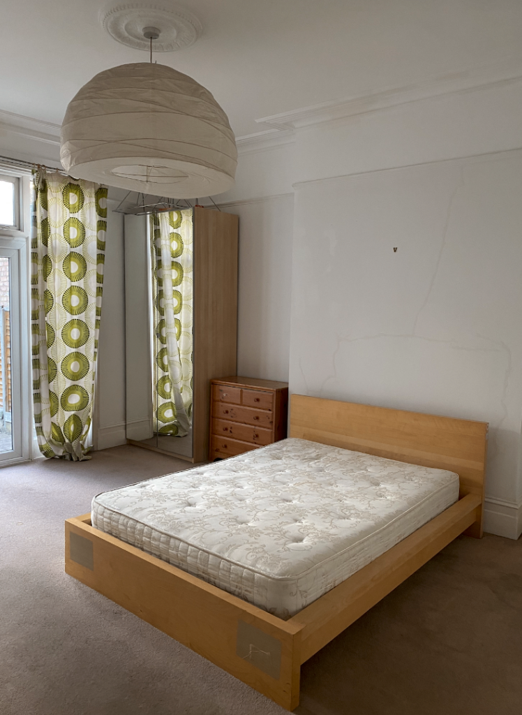 2 Double Beds + Mattresses + 2 IKEA Wardrobes + Chest of Drawers – Quick Sale – Collection Only