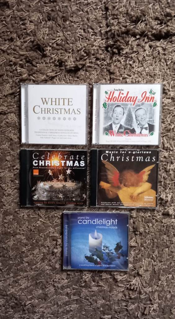 image for 5 Christmas Cds. 50p each. 