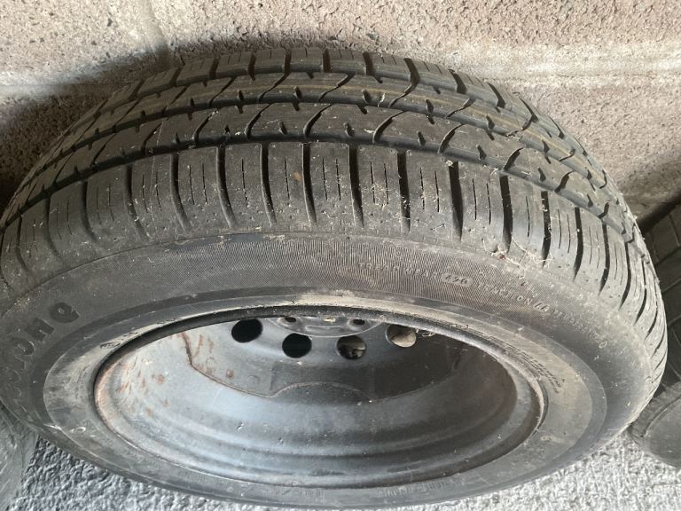 Five four stud fixing with 185 tyres