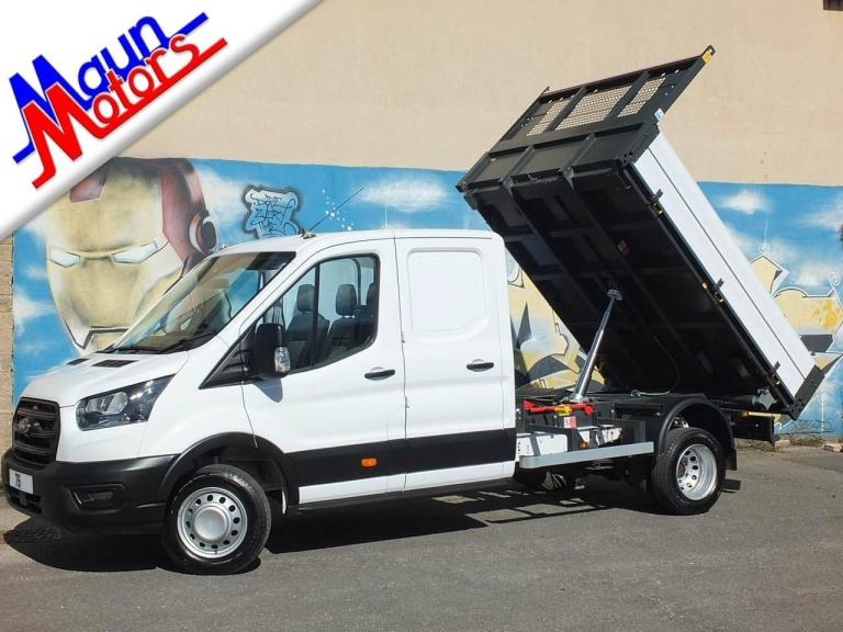 2025 "75" Ford Transit T470 EcoBlue 170PS 'Leader' DRW HGV 1-Way TIPPER
