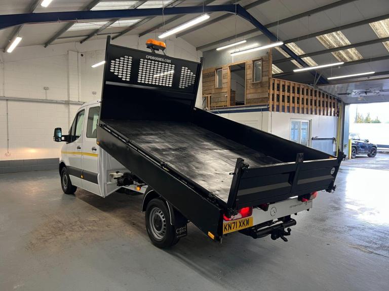 2021 Mercedes-Benz Sprinter 3.5t Progressive Crew Cab Tipper CHASSIS CAB DIESEL Manual