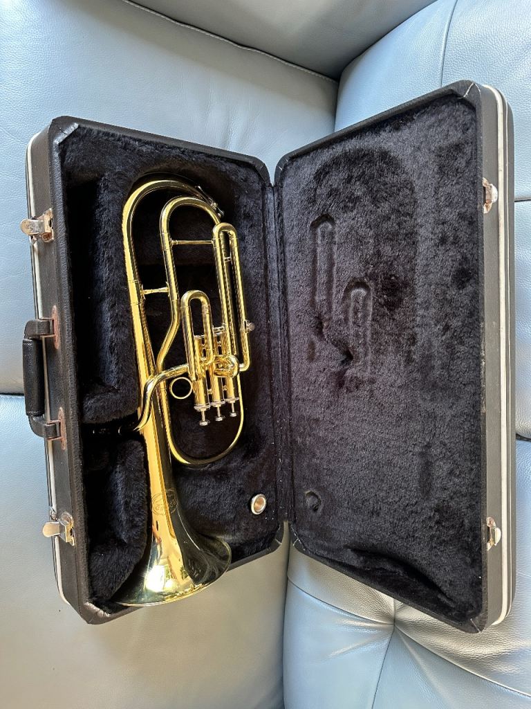 Jupiter Tenor Horn JAL 456 - Good Condition Brass Instrument